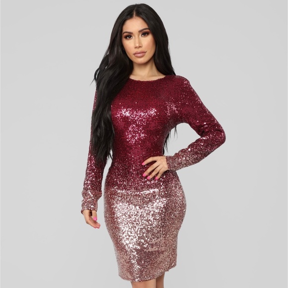 Christmas/New Year Sequin Dress - Picture 1 of 4